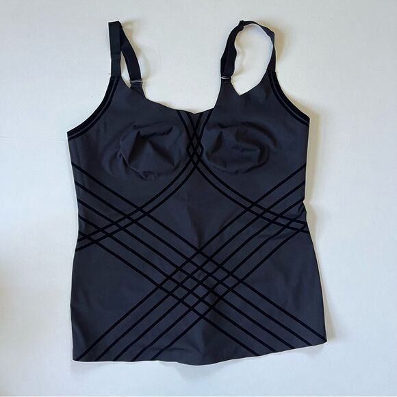 Honeylove Silhouette Cami Black 2X - Picture 4 of 11